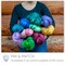 Hand Dyed BFL Wool Roving: Gorgeous tonal colorways for easy needle felting, hand spinning or weaving. Choose 1oz or 4oz
